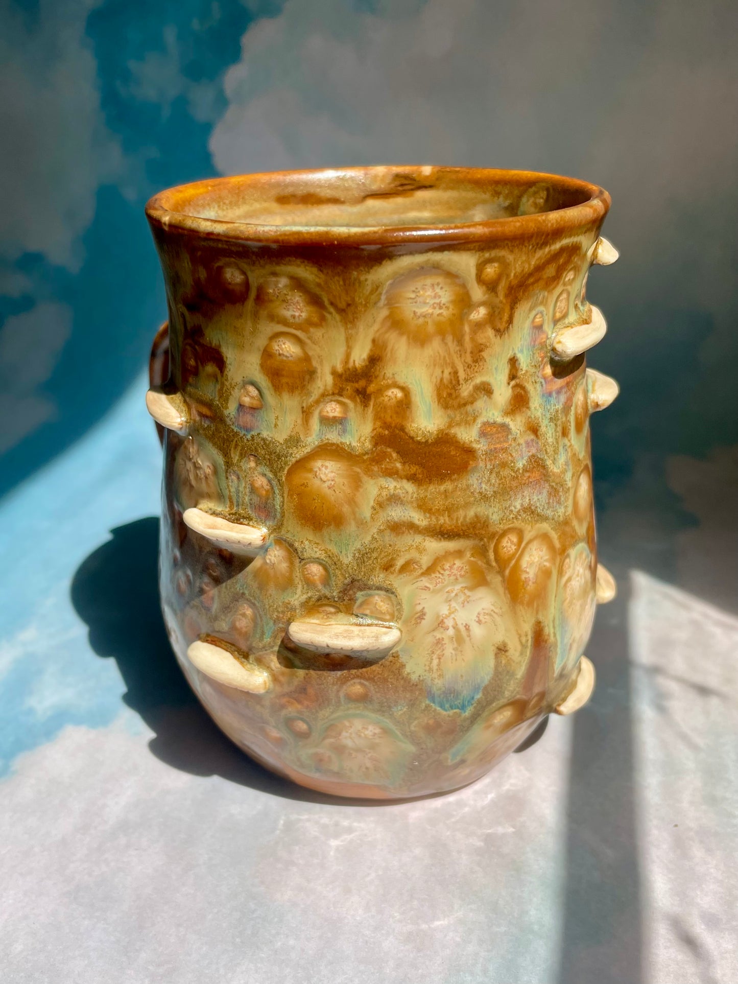 Turkey Tail Mushroom Mug 24oz