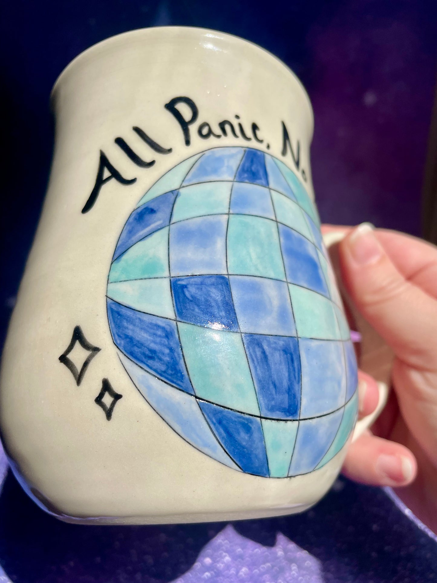 All Panic, No Disco Mug 20oz