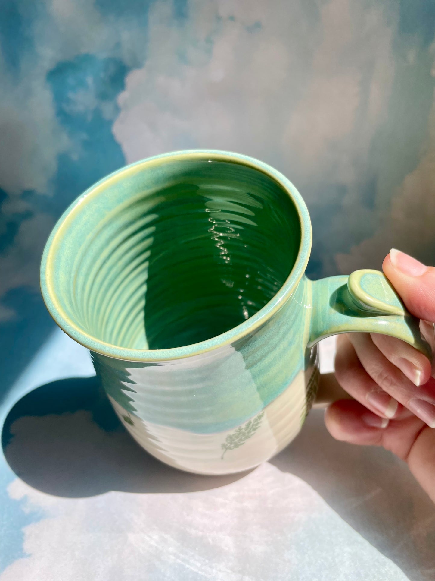 Fern Leaf Mug 20oz
