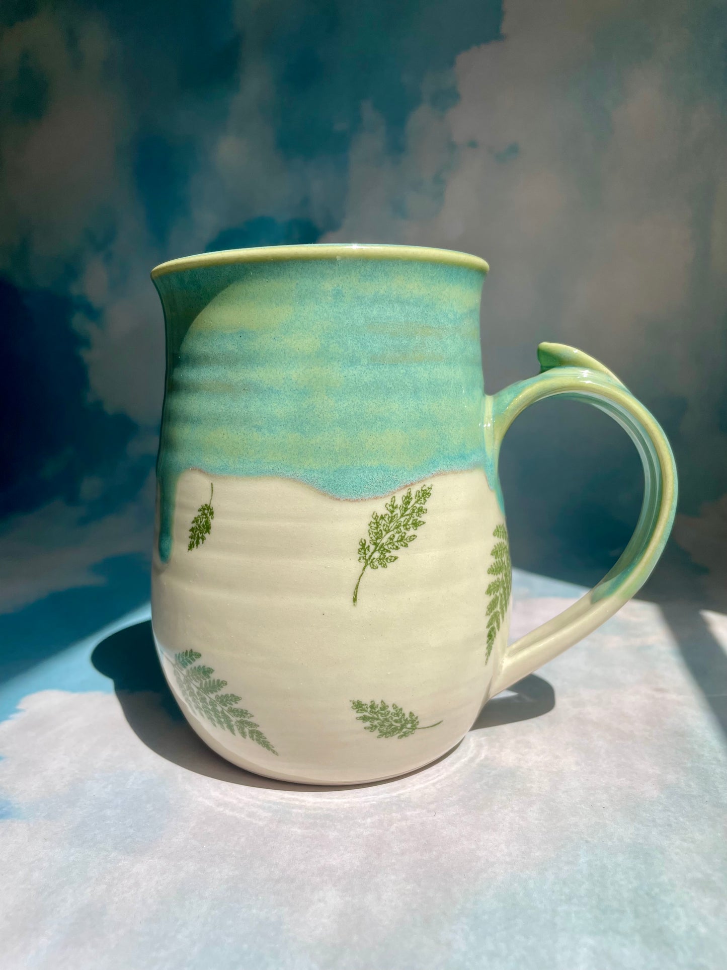 Fern Leaf Mug 20oz