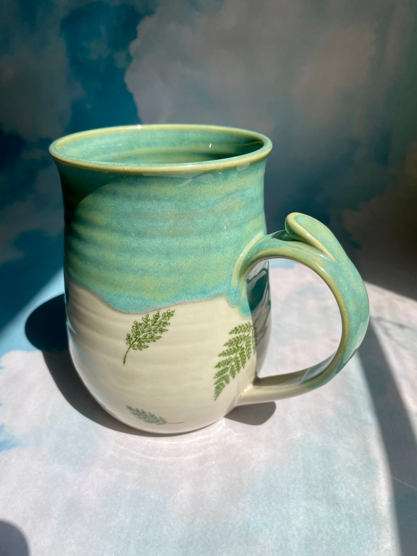 Fern Leaf Mug 20oz