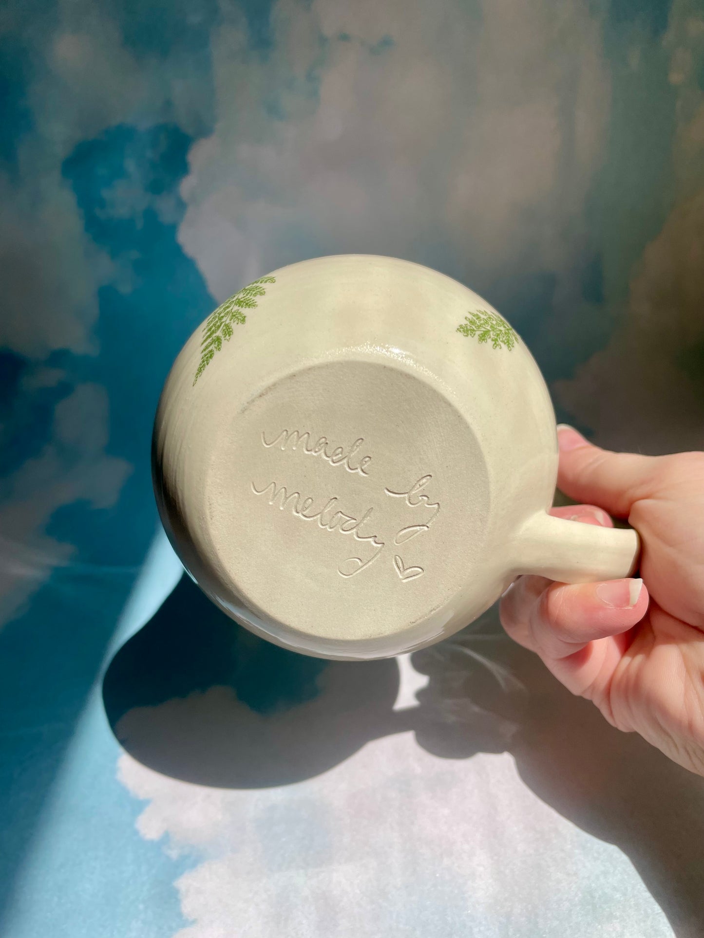 Fern Leaf Mug 21oz