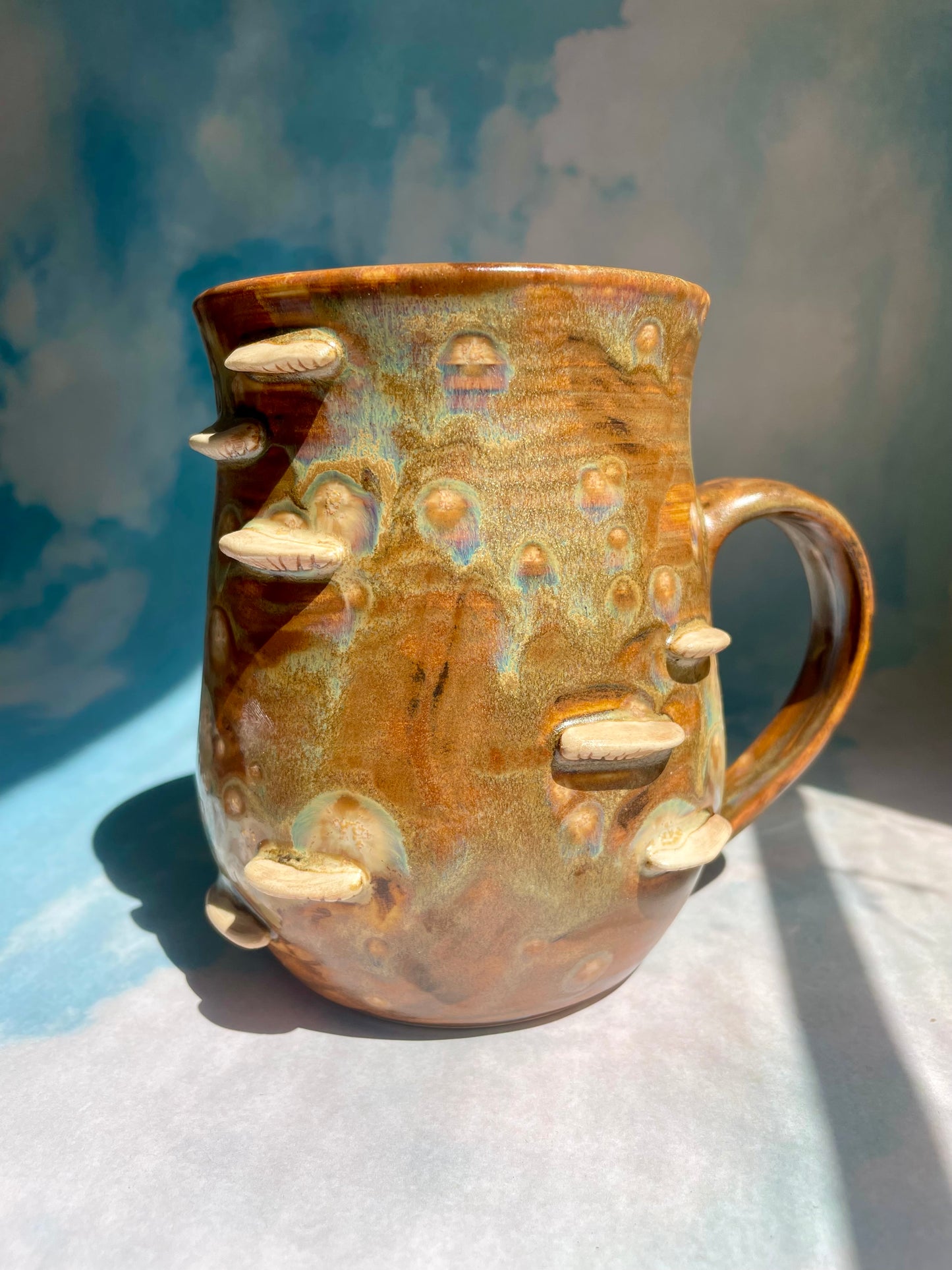 Turkey Tail Mushroom Mug 24oz