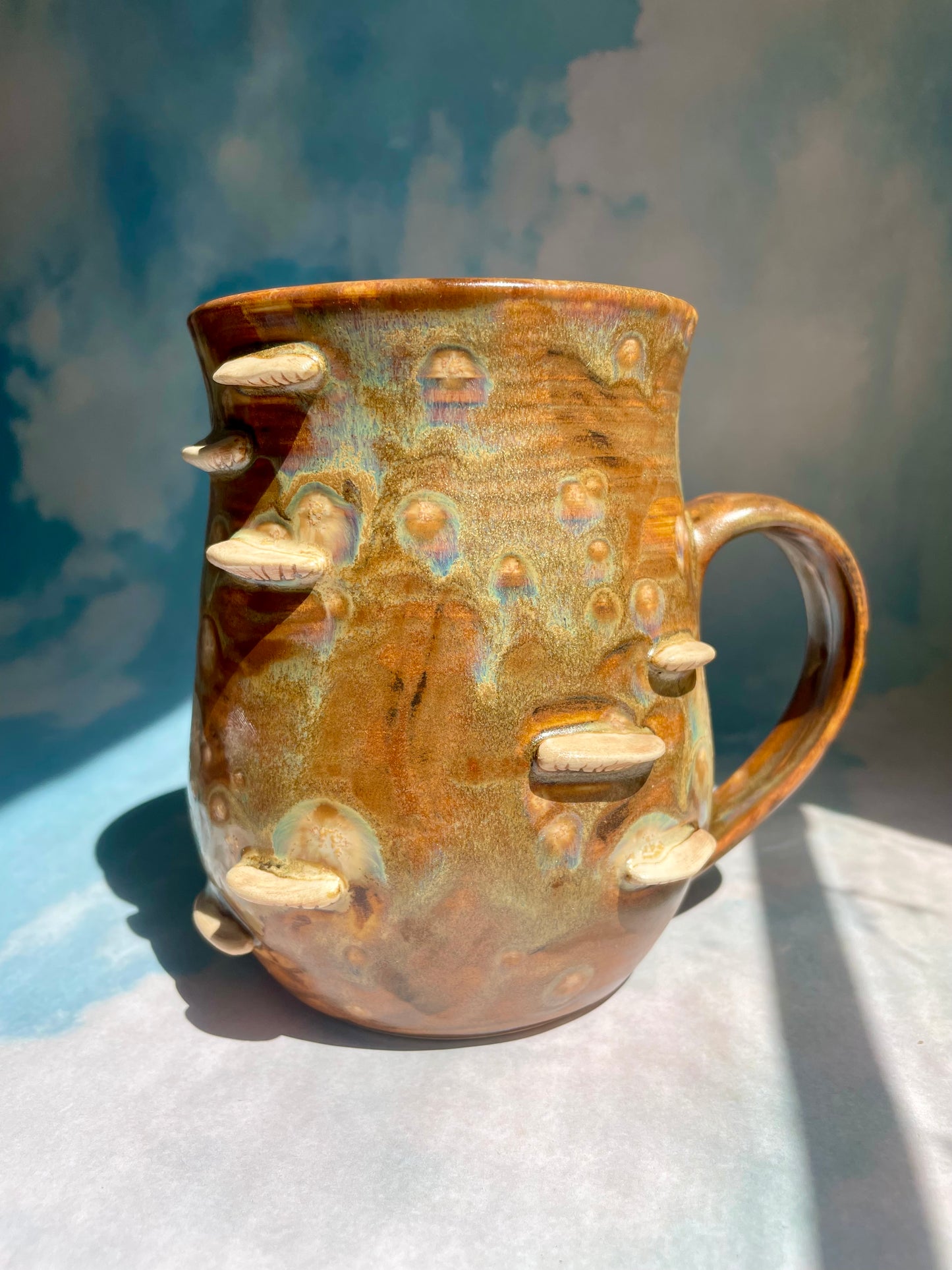 Turkey Tail Mushroom Mug 24oz