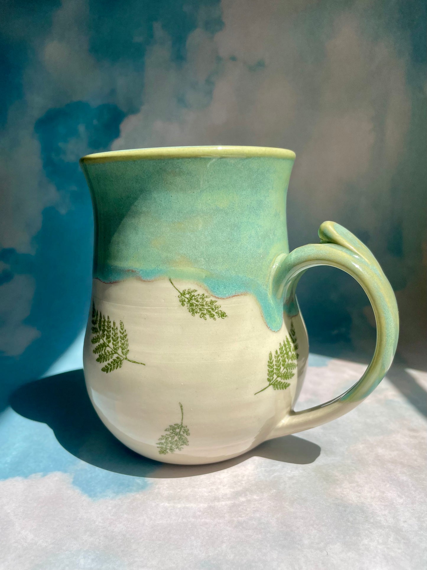 Fern Leaf Mug 21oz