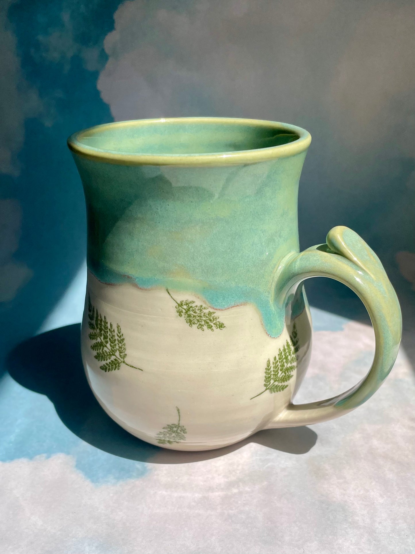 Fern Leaf Mug 21oz
