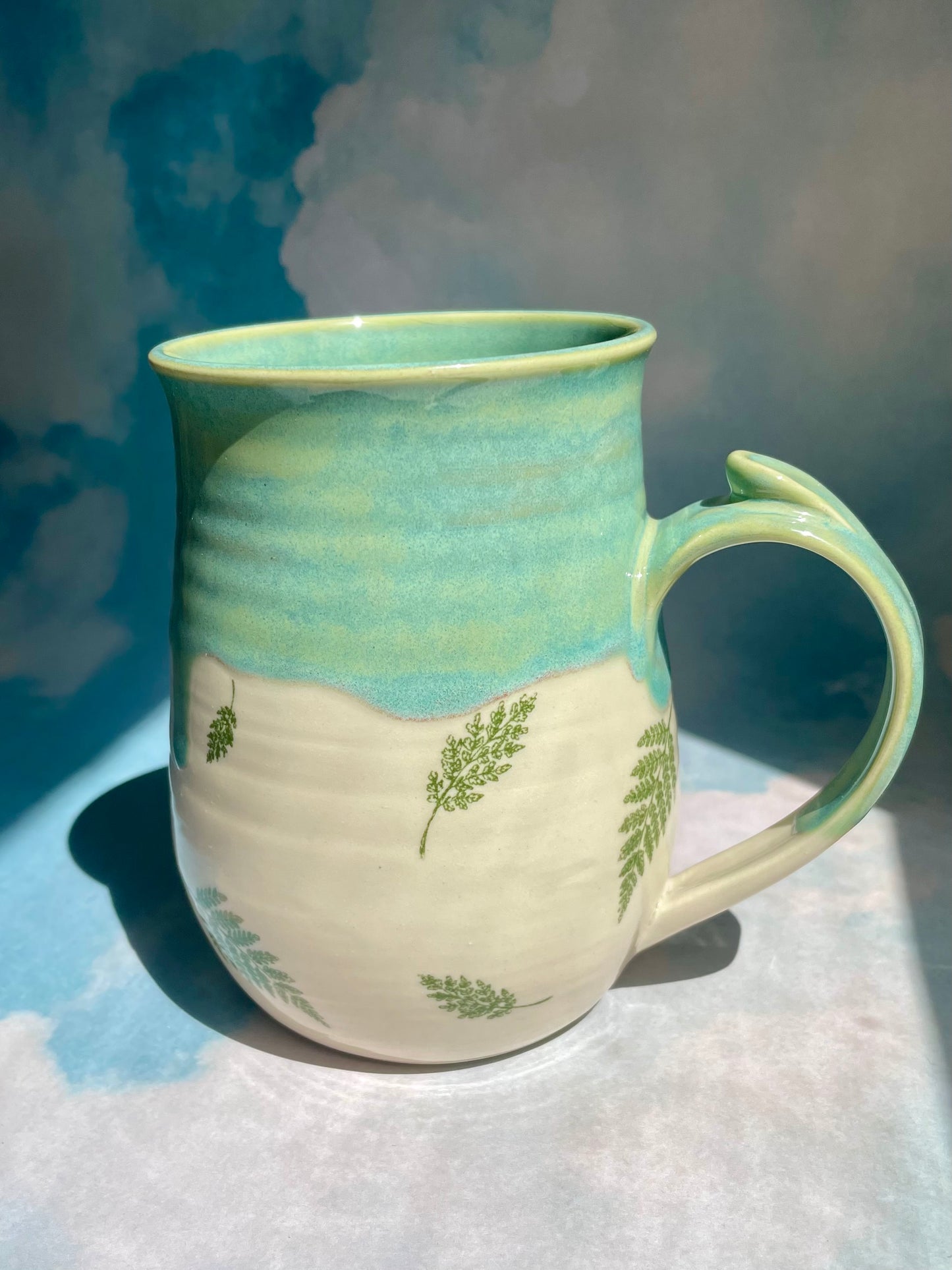 Fern Leaf Mug 20oz