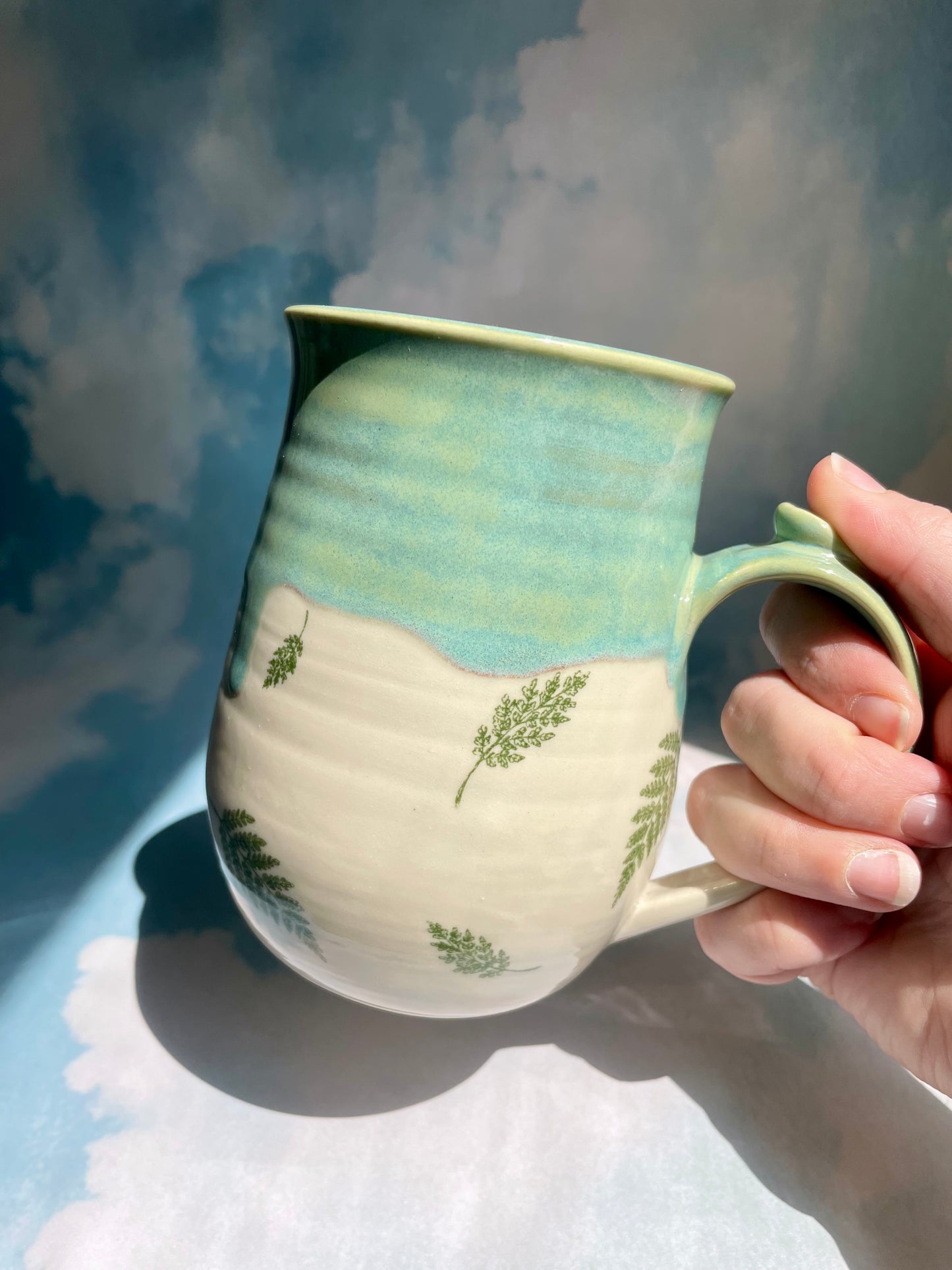Fern Leaf Mug 20oz