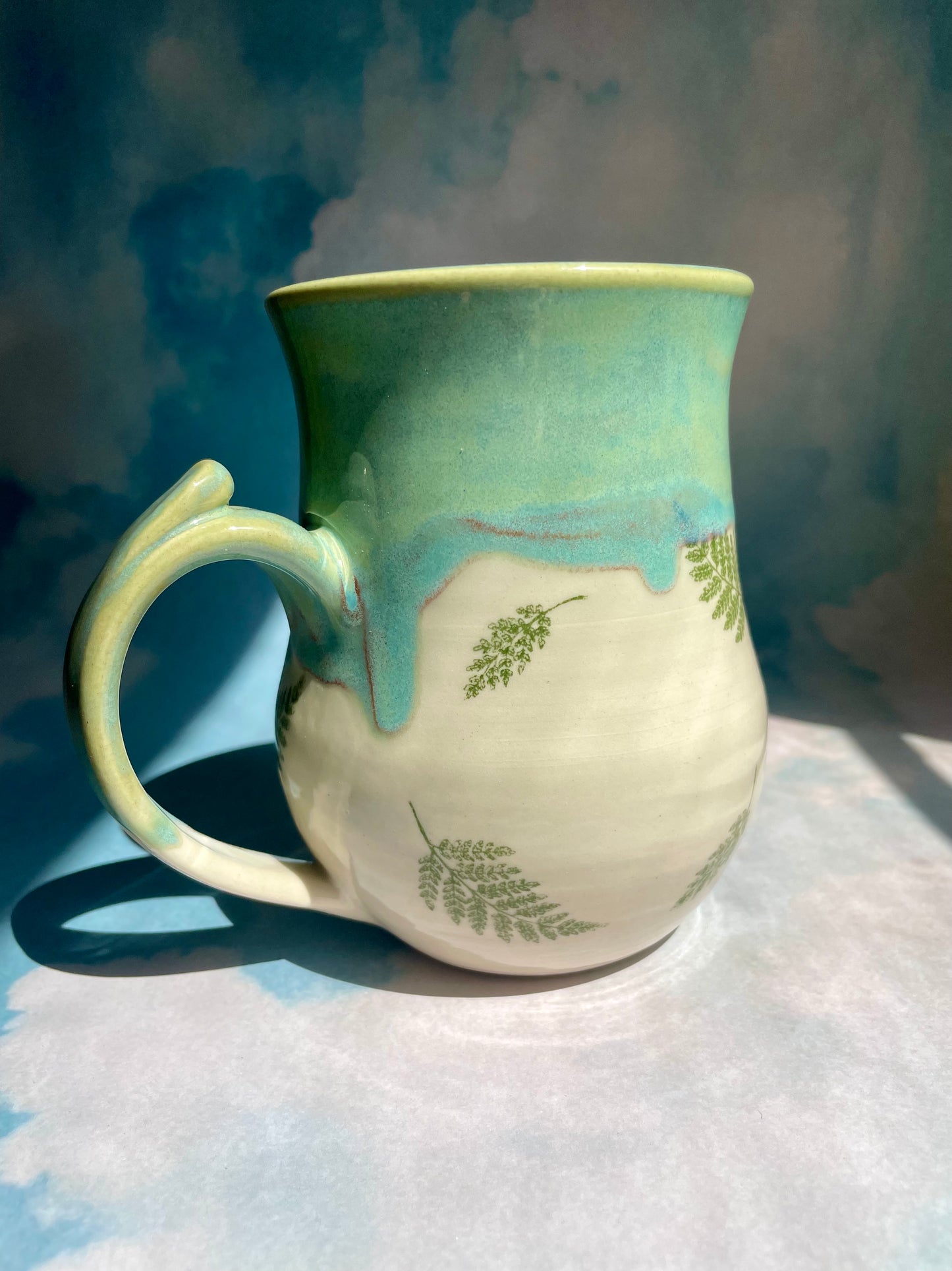 Fern Leaf Mug 21oz