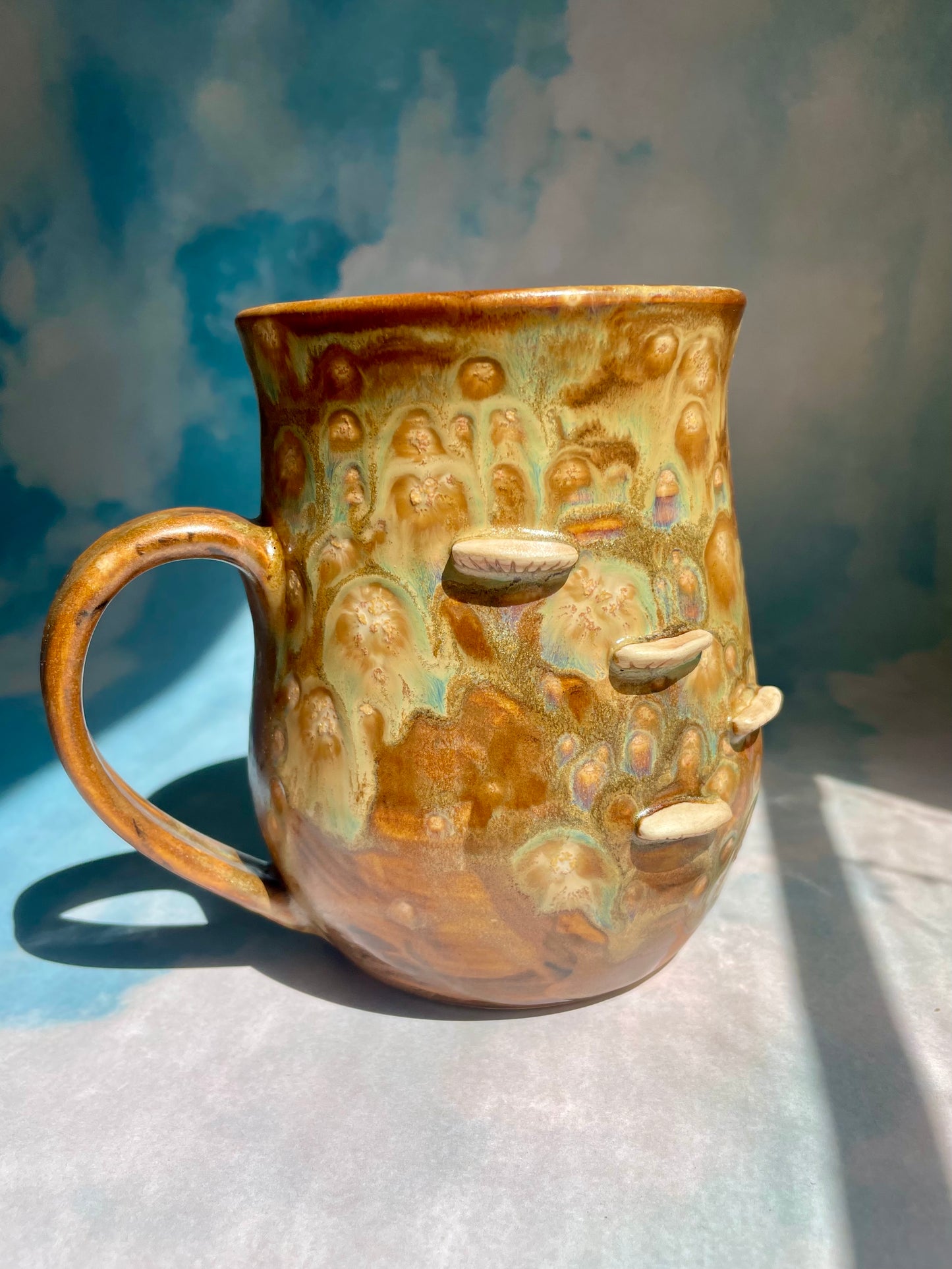Turkey Tail Mushroom Mug 24oz