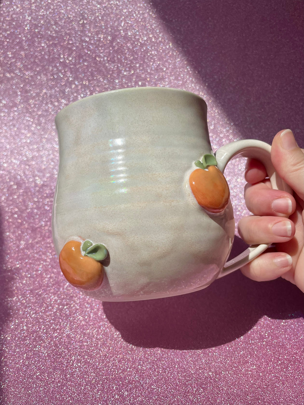 Peaches n Cream Mug 18 oz