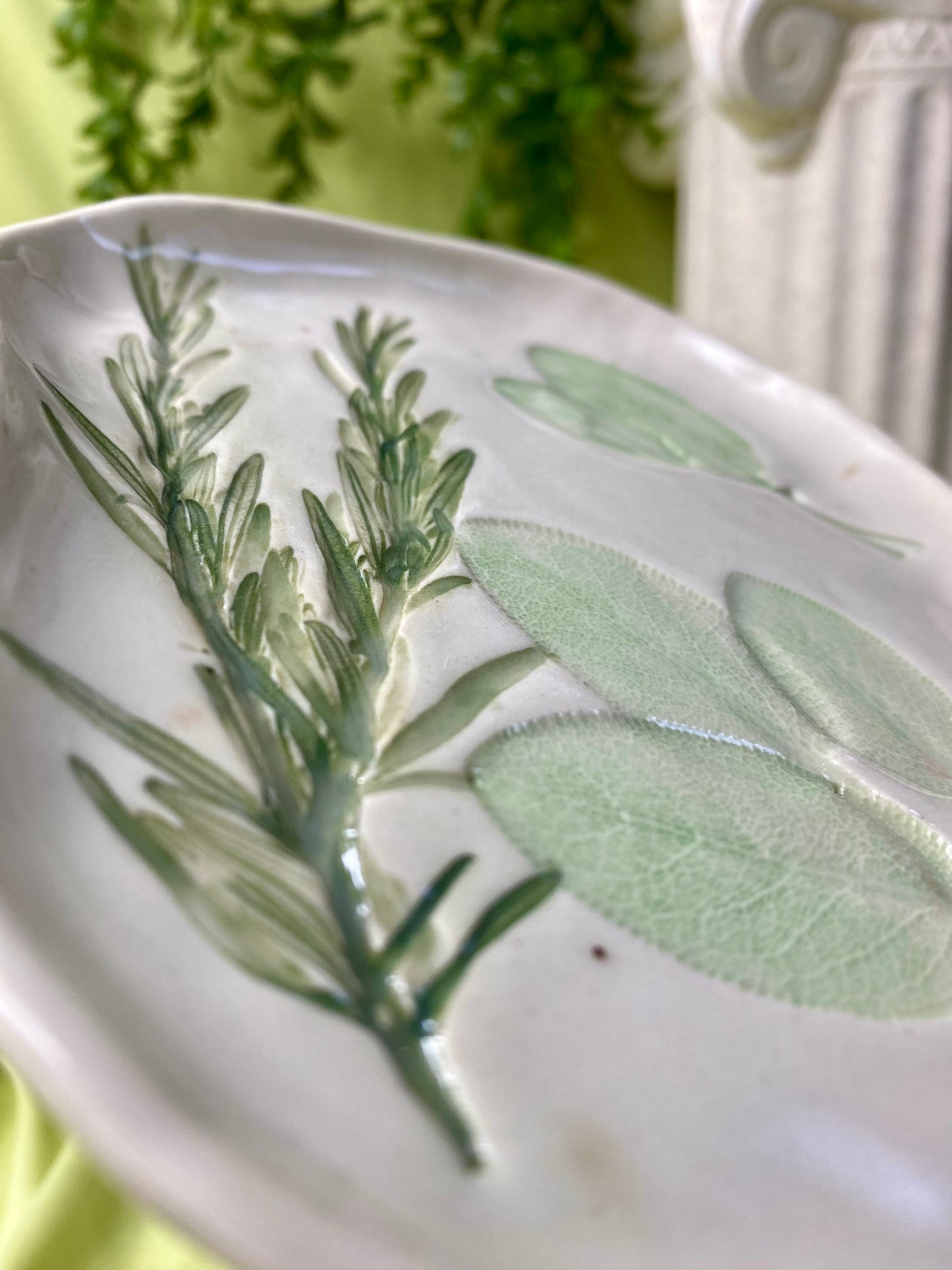 Rosemary + Sage Dish (medium)