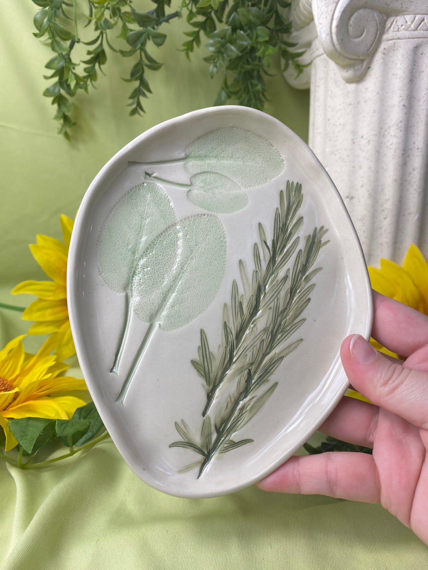 Rosemary + Sage Dish (large)