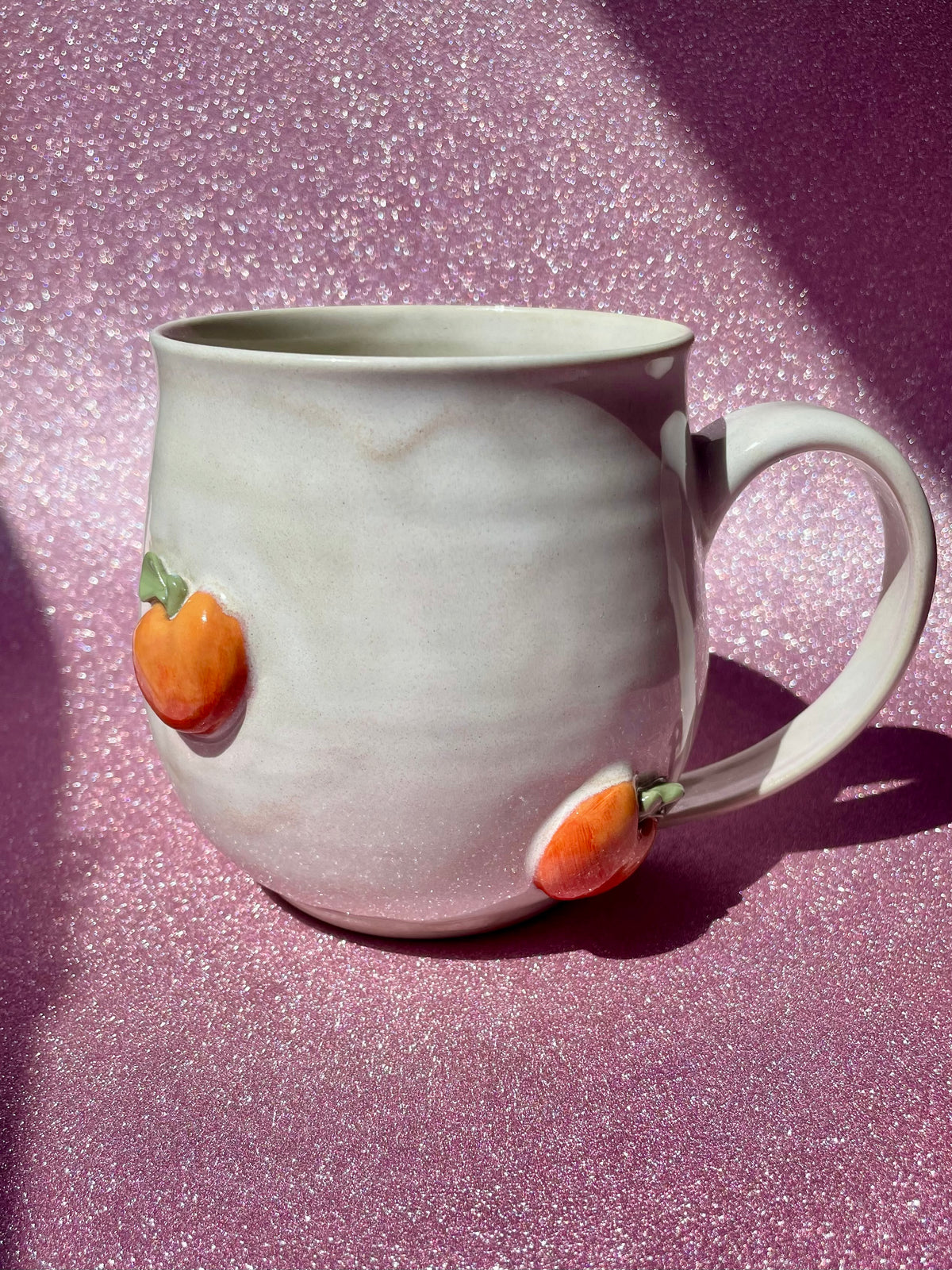 Peaches n Cream Mug 17 oz