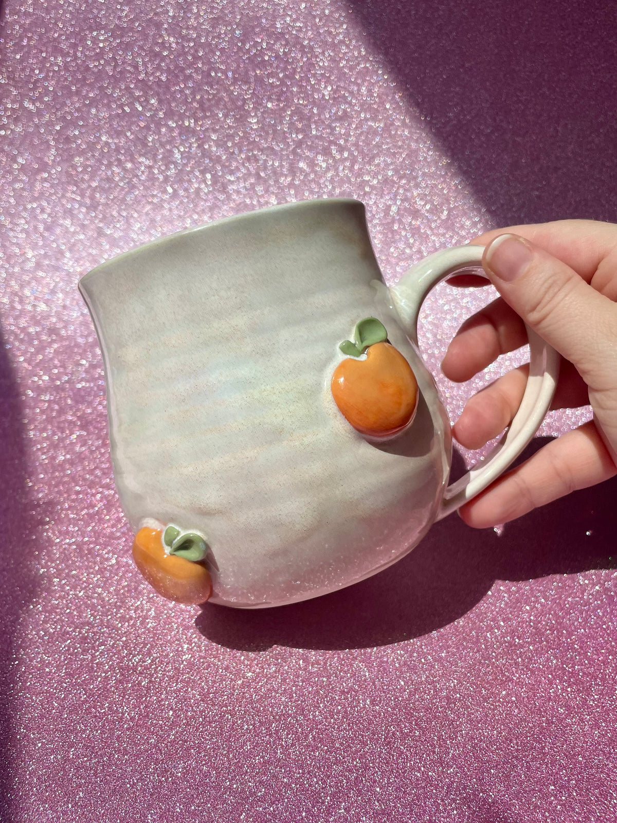 Peaches n Cream Mug 18 oz