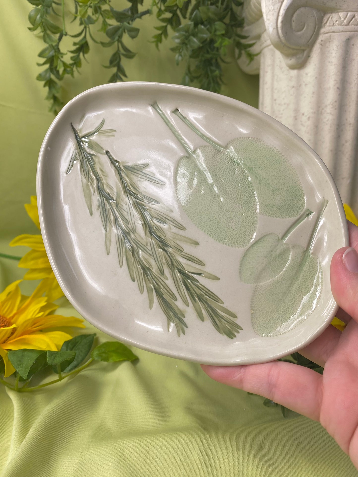 Rosemary + Sage Dish (large)