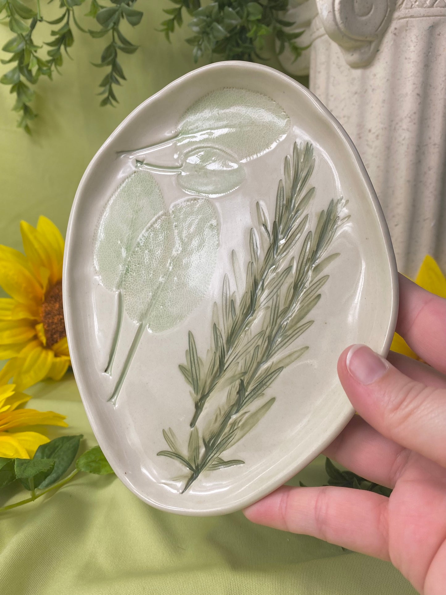 Rosemary + Sage Dish (large)