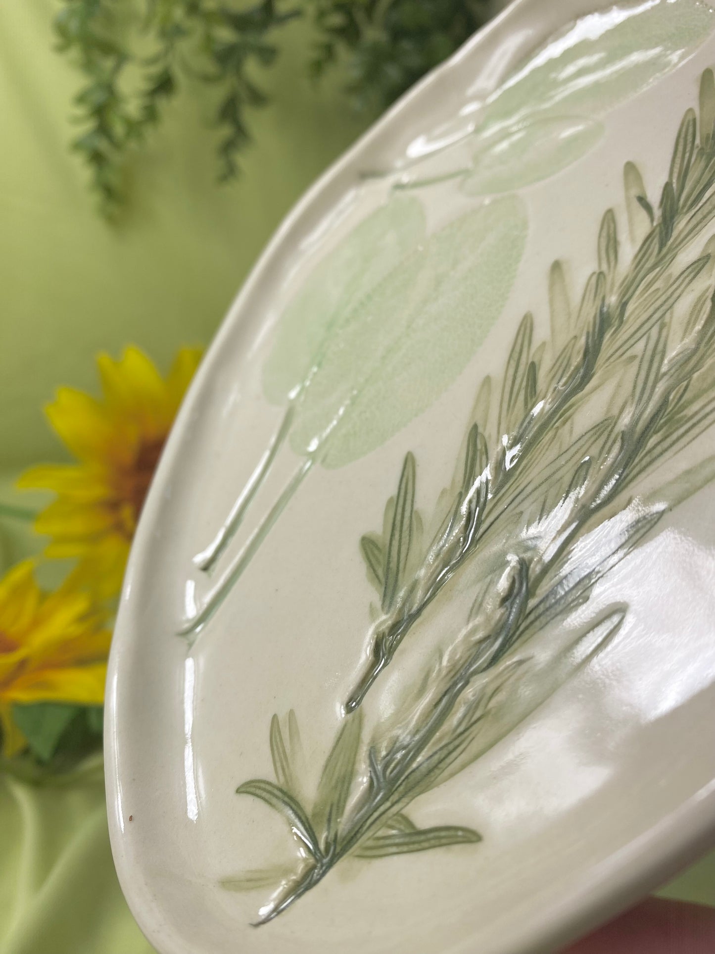 Rosemary + Sage Dish (large)