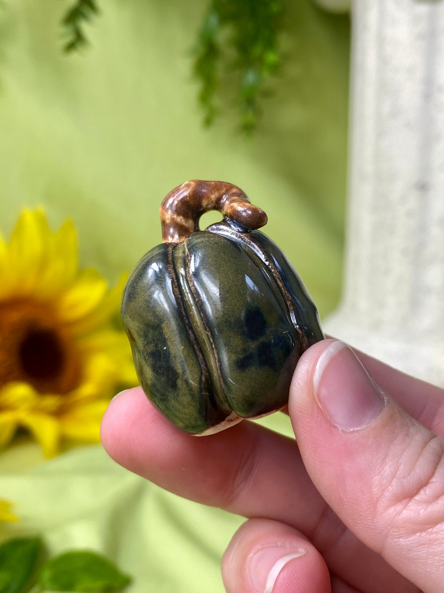 Copper Jade Mini Pumpkin D