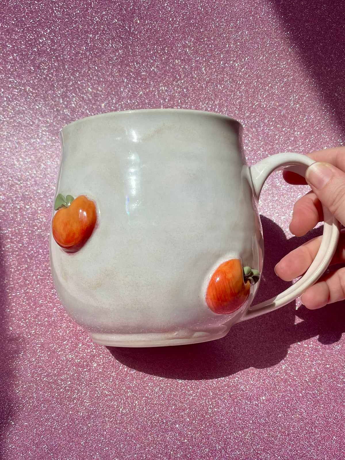 Peaches n Cream Mug 17 oz